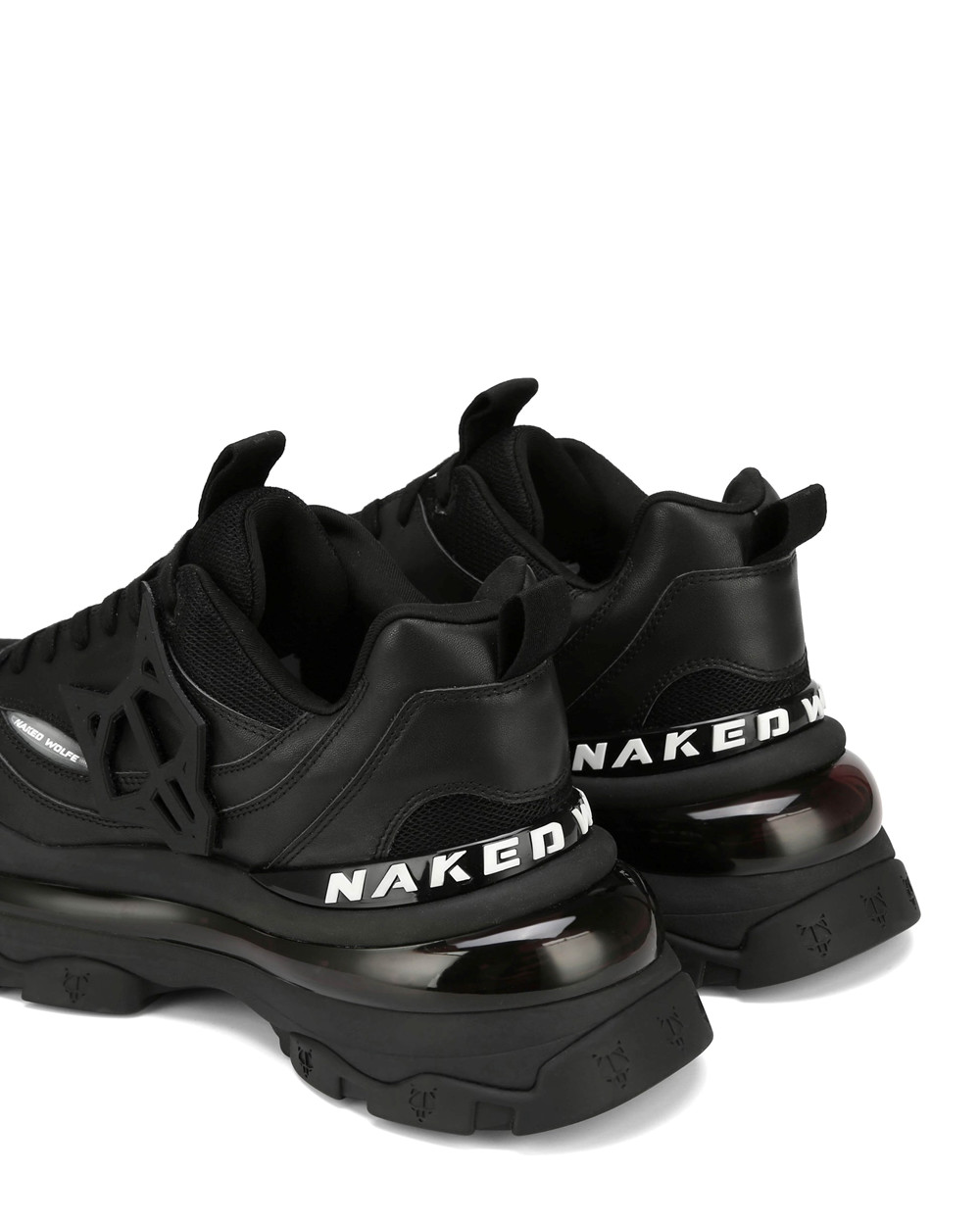 Naked Wolfe Spring Black Sneakers | 0369-SJONH