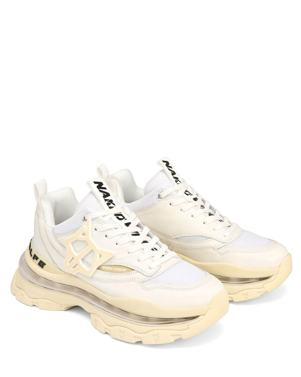 Naked Wolfe Spring Off White Sneakers | 4263-SCIPU