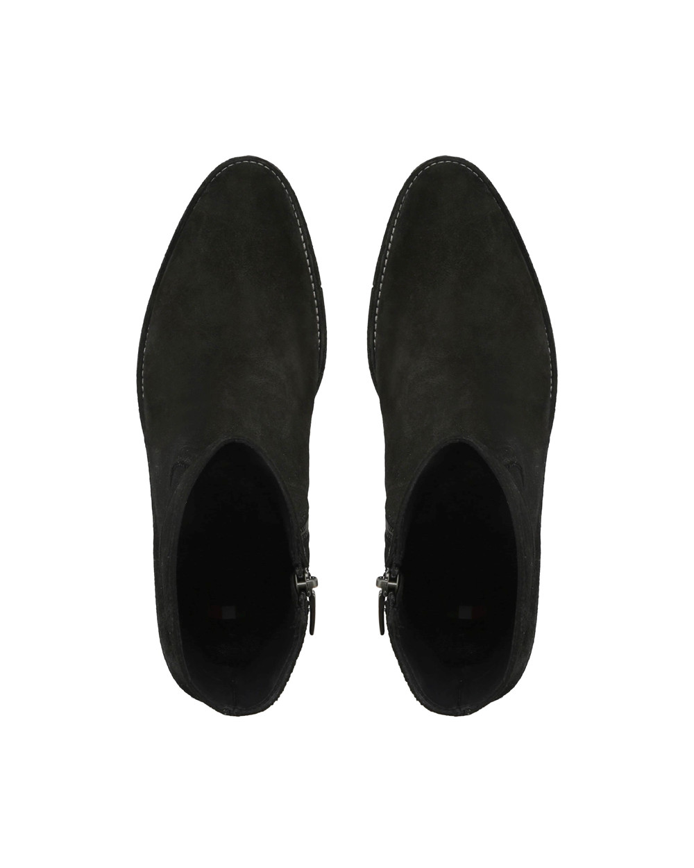 Naked Wolfe The Dean Suede Black Boots | 8012-EPBIN