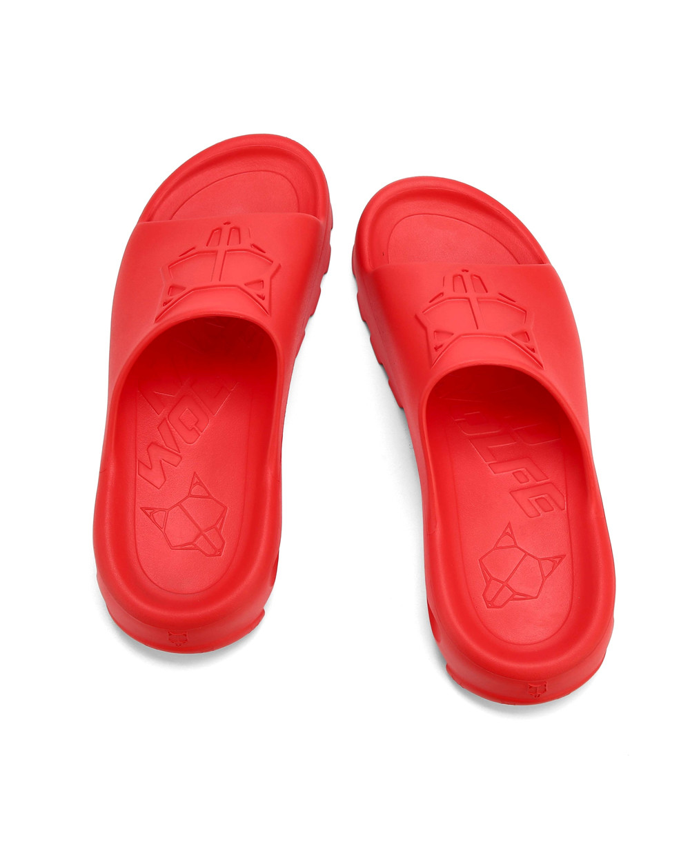 Naked Wolfe Tommy Red Slides | 7201-MDNSL