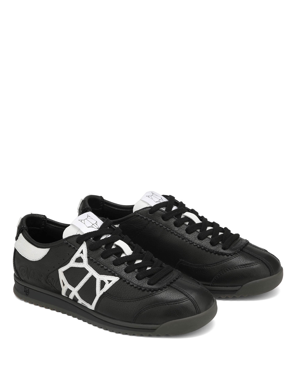 Naked Wolfe Vital Black/White Sneakers | 3096-YVRQH