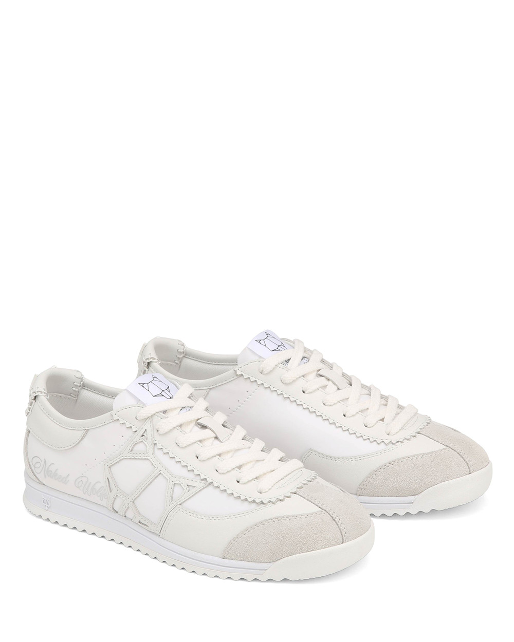 Naked Wolfe Vital White Sneakers | 3907-GVZNS