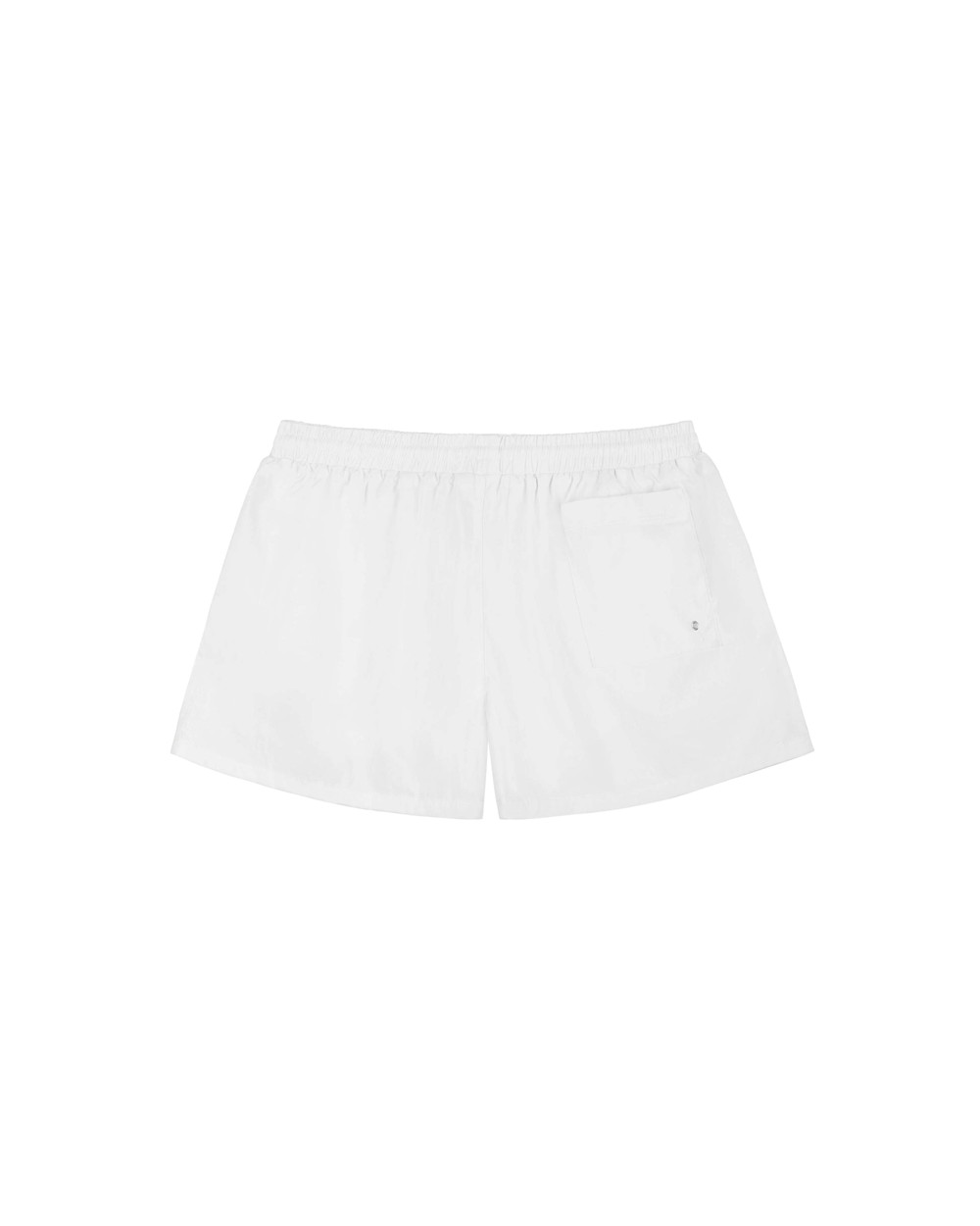 Naked Wolfe Wolfe Head Swim Shorts White Shorts | 9281-RZPJN